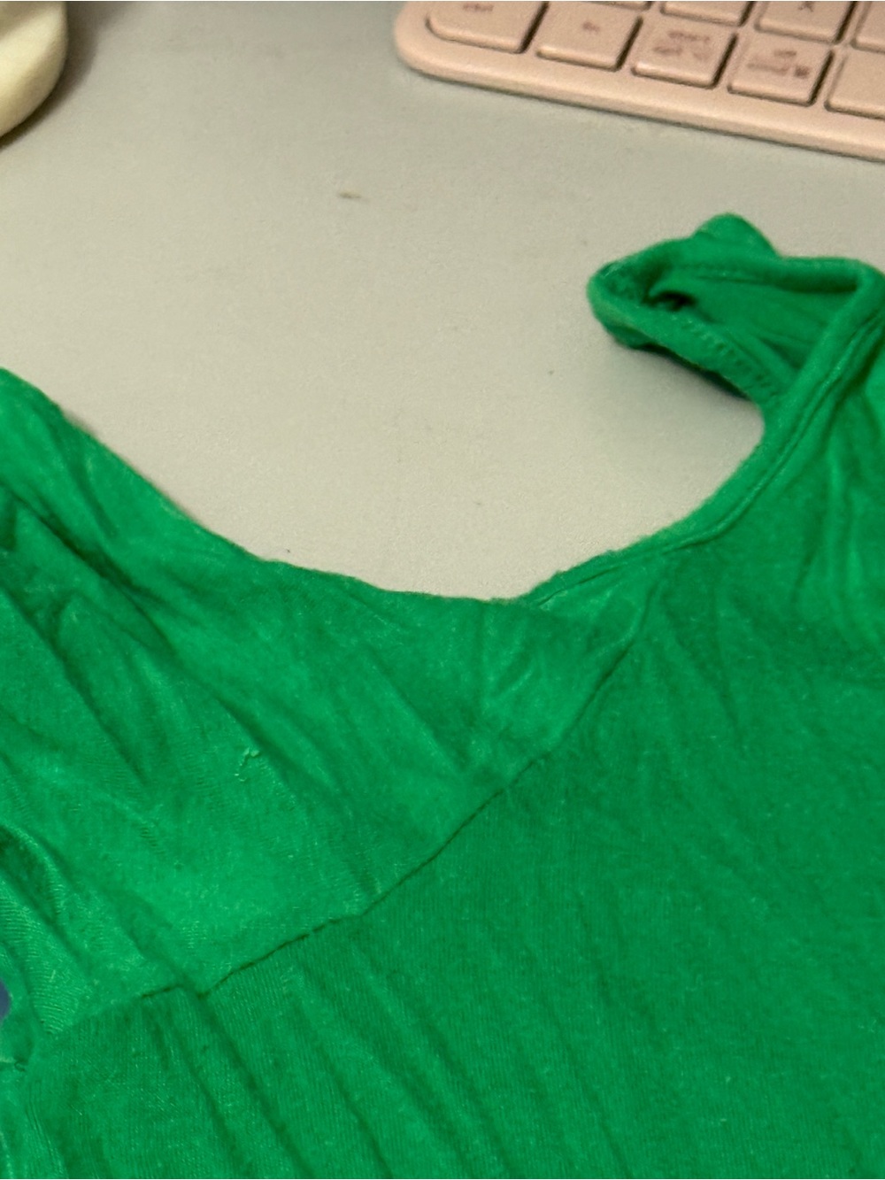new directions Bright Green Sleeveless Midi Dress